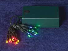 Battery Operated 20 LED Multi Color Mini Lights 