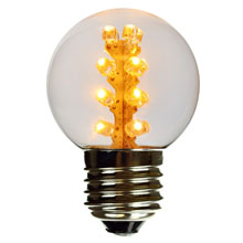 Warm White LED G50 Desinger Globe Light Bulb