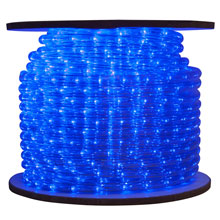 Blue Bulk LED Rope/Tube Light Reel - 150'