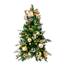 Pre-Decorated Tree, Gold, Silver and Champagne w/ WW LED Lights - 36