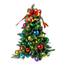 Pre-Decorated Tree, Multi w/ Warm White LED Lights - 36