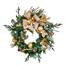 Pre-Decorated Wreath, Gold, Silver and Champagne w/ LED Minis - 30