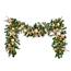 18x9 Pre-Decorated Garland, Gold, Champagne and Silver w/ LED Minis GAR18X9-GSC