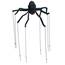 28 in. H B/O Lighted Halloween Hanging Spider - Battery Operated - 28