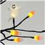 Ghost and Candy Corn Halloween Tree - Battery Operated - 31