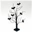 Black Glitter Bat Tree with 70 Dual Color Micro LED Lights - 2 ft. GC2740280