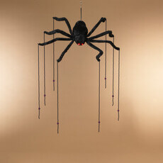 28 in. H B/O Lighted Halloween Hanging Spider - Battery Operated - 28" GC2695210