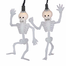 Dancing Skeleton Party String Lights - 10 Lights