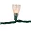 Vintage Clear Tulip Flower Lights - 35 Light Set