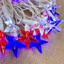 Patriotic String Lights