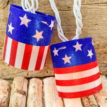 Patriotic String Lights