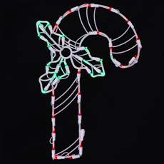 Candy Cane Window Décor - 35L LED Copy VM-490521