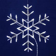 Snowflake Window Décor - 35L LED  VM-490538