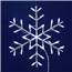 Snowflake Window Décor - 35L LED  VM-490538