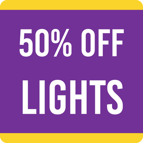 50% Off Lights